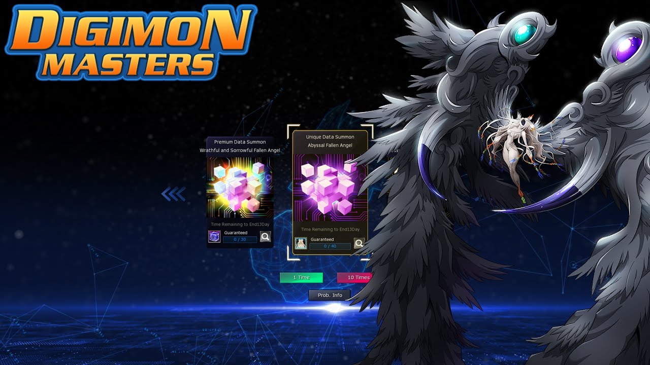 Ordinemon (SSS)! 40 Summons mit Data Summon Ticket: Unique! | Digimon Masters Online
