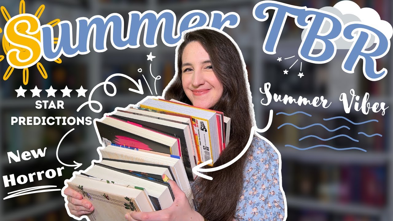 The Books I'm Reading This Summer 📚☀️|| New Horror 🐺, Summer Vibes 🌊, & 5 Star Predictions 💫