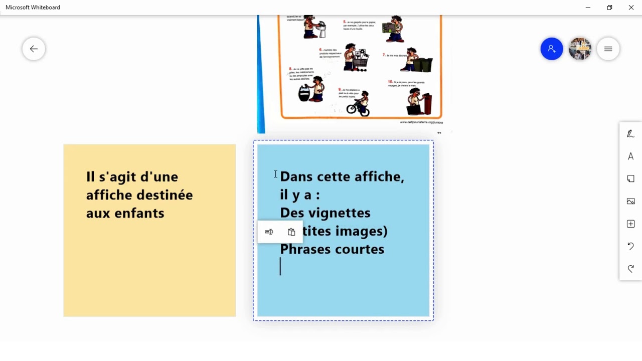 Lire une affiche