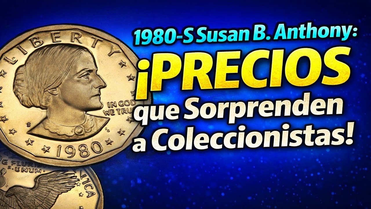 .(s) 1980-S Susan B. Anthony: ¡PRECIOS que Sorprenden a Coleccionistas!