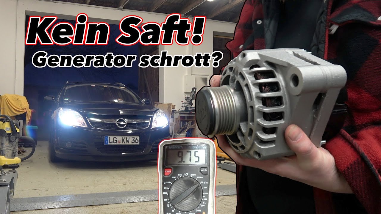 Lichtmaschine tauschen beim Opel 1.9 CDTI Motor | Learning by Viewing