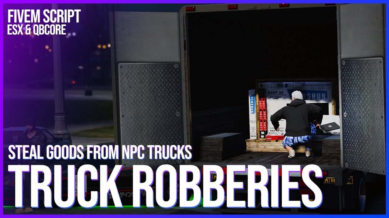 FiveM Script | Truck Robbery | ESX + QB | L3onskyy