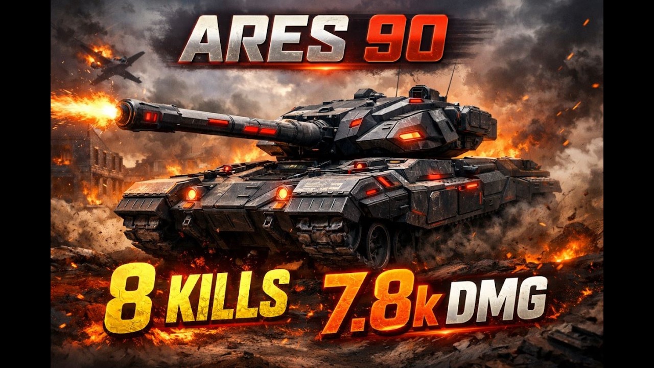 Ares 90 | Ghost Town | 8 kills | 7.8K DMG