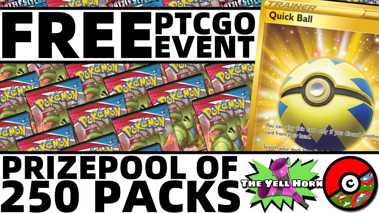 The Best Pokemon Event Ever? | Free Chill TCG x The Yell Horn PTCGO Event