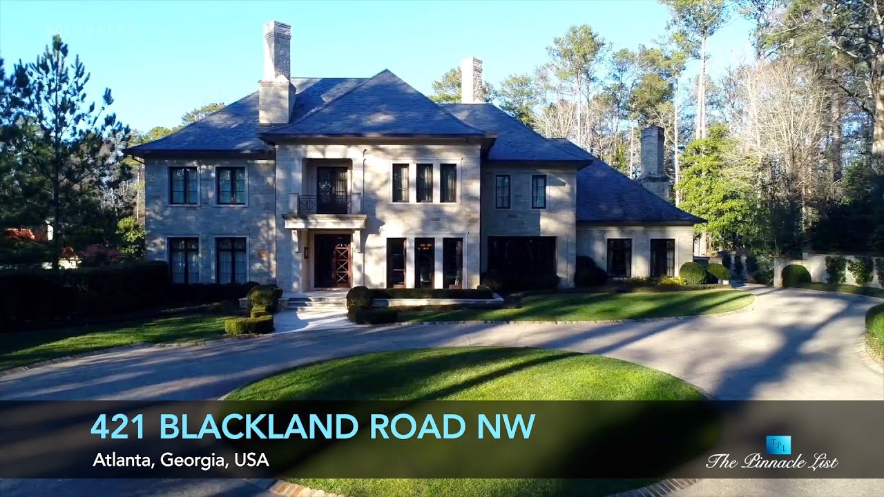Buckhead Luxury Home | 421 Blackland Rd NW, Atlanta, Georgia, USA 🇺🇸 | Luxury Real Estate