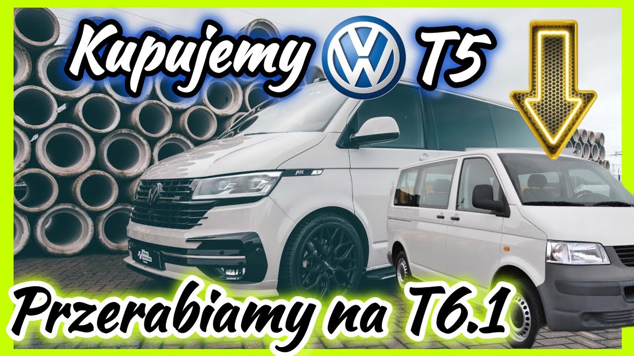 Przerabiamy Volkswagena t5 na nowe T6.1 💸 Na co zwrócić uwagę przy zakupie Volkswagena T5 🚑