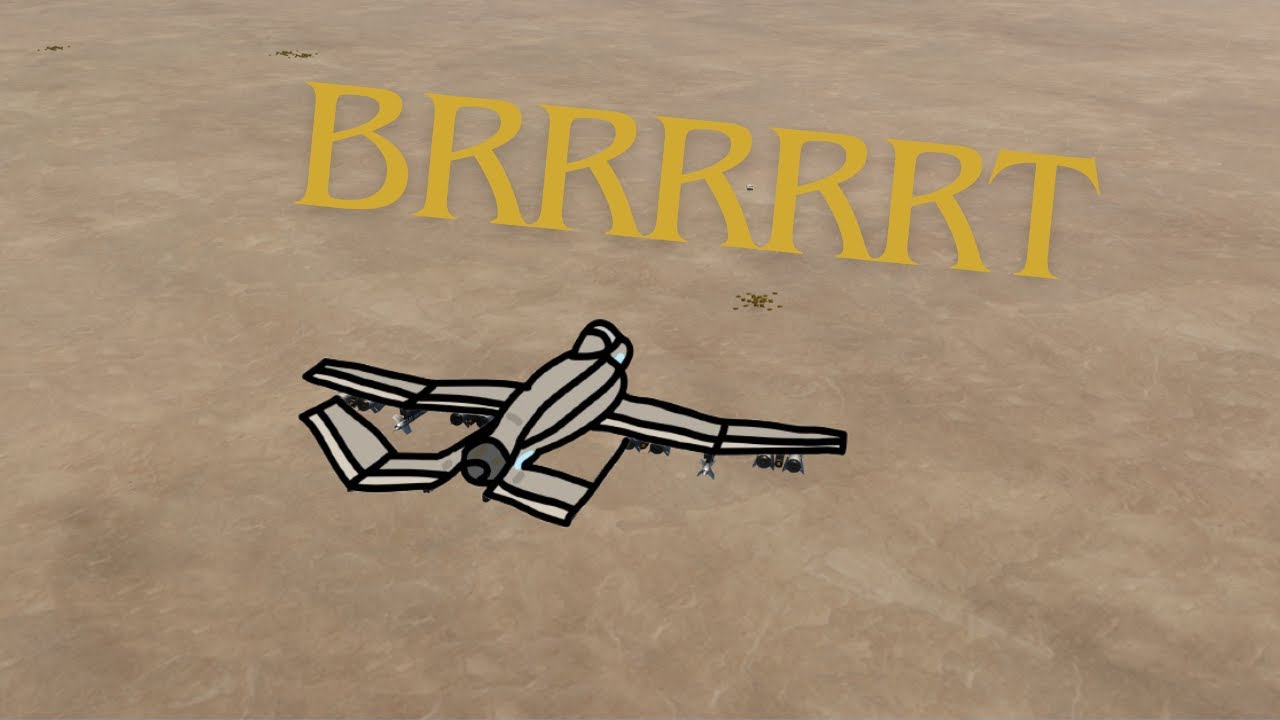 Creating the Greatest Brrrt Plane