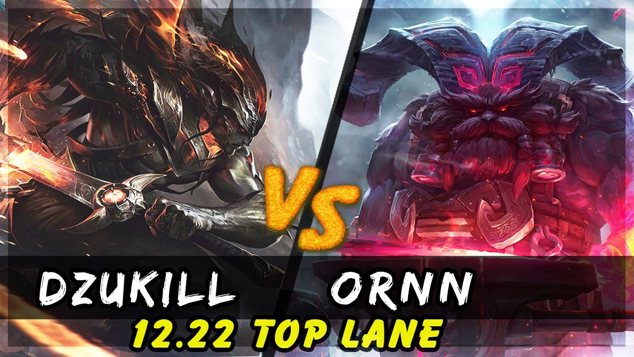 Dzukill - Yasuo vs Ornn TOP Patch 12.22 - Yasuo Gameplay