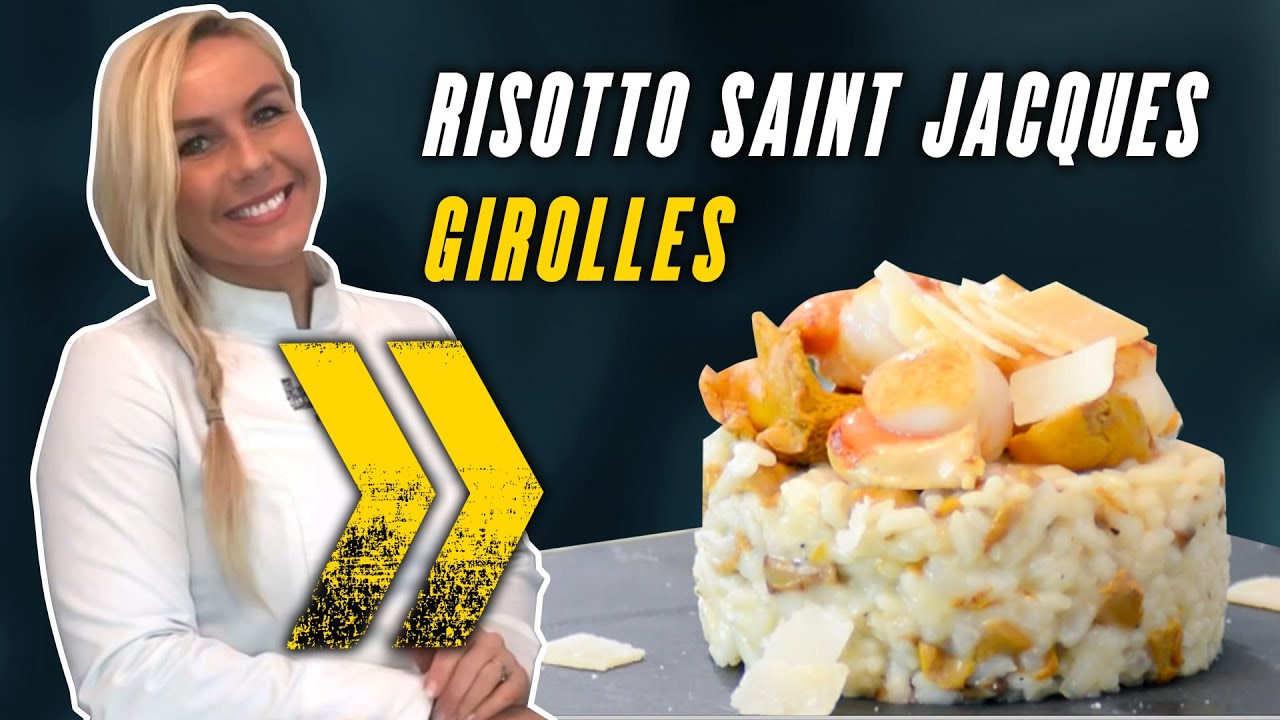 [ L'instant Recette I Risotto Saint Jacques Girolles ]