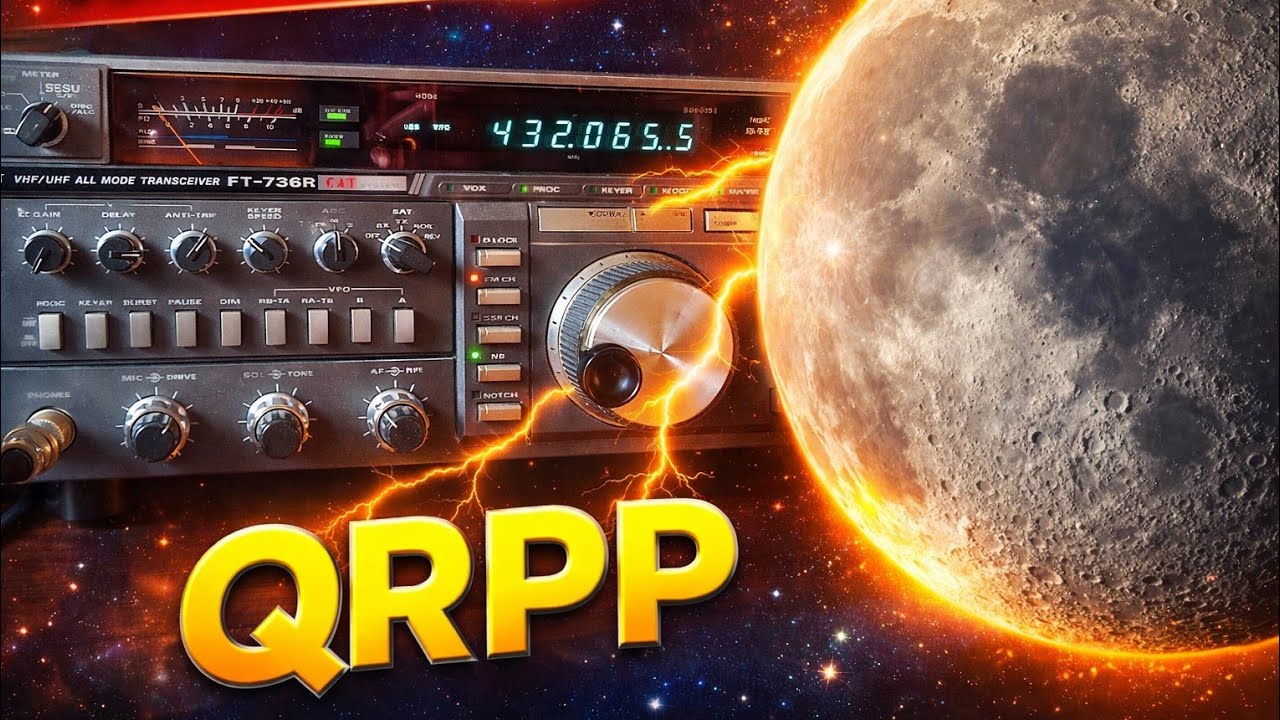 Testy QRPP EME w paśmie 70cm - ECHO Test  dla początkujących