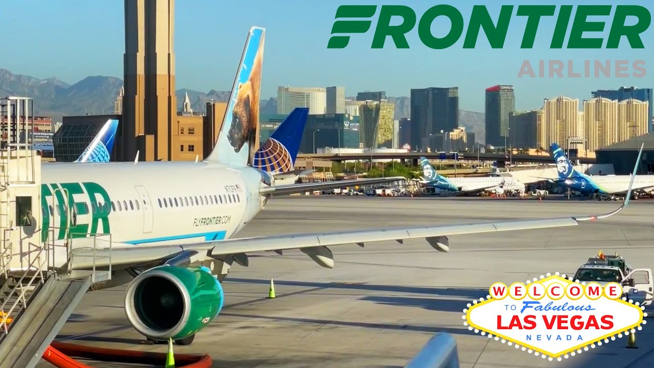 TRIP REPORT: Frontier Airlines | Airbus A321 | Dallas/Fort Worth - Las Vegas | Standard Seat