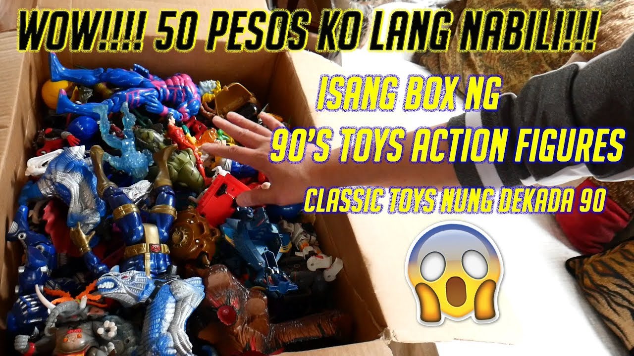 Pinoy Picker in USA 🤑😅 WOW!! Nakabili ako ng big box of 90's Toys for 50 PESOS???!!!