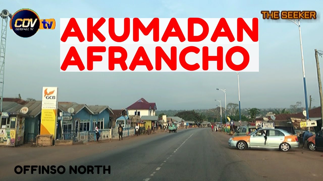Akumadan - Afrancho, off Techiman Highway: Enjoy the ride with the Seeker Ghana.