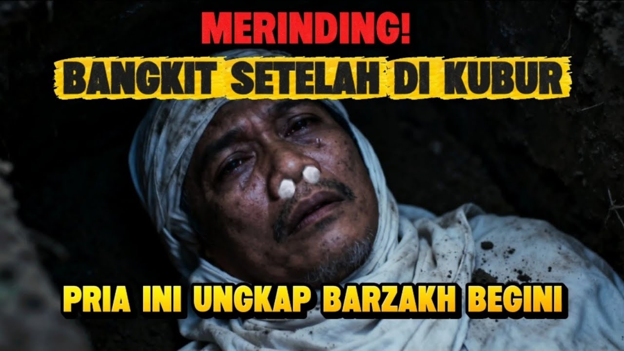 KISAH NYATA ISLAMI❗Hidup Lagi Setelah Dikubur, Kesaksian Alam Barzakh yang Menggetarkan