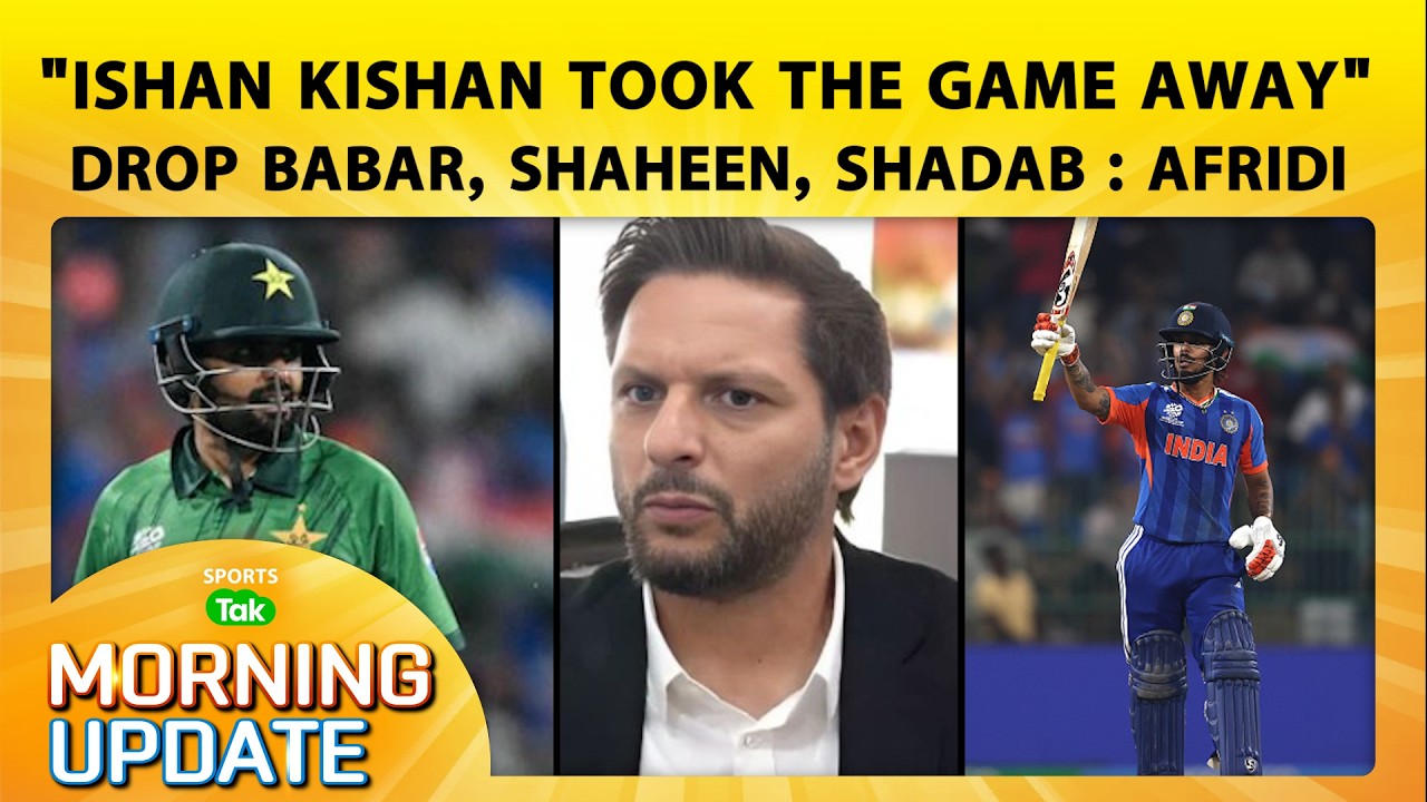 🔴MORNING UPDATE: 'We Don't See Any Rivalry'- Axar Patel, Afridi Suggested PCB To Drop Babar-Shaheen