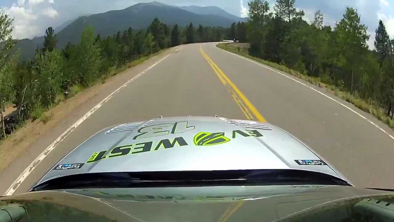 EV West Pikes Peak Official Run 2012 - Electric BMW M3 - First Converted Car to Race
