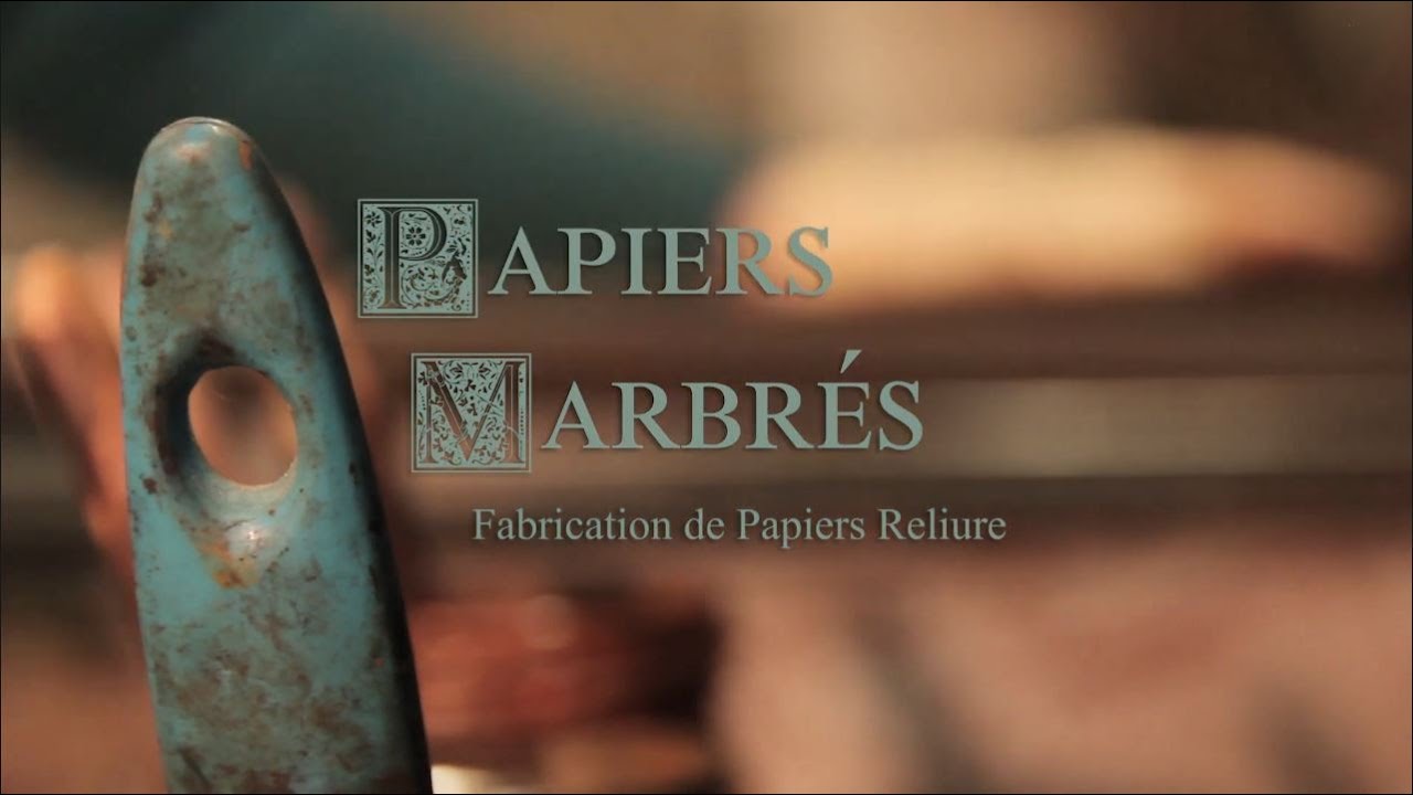 Papiers Marbrés - Fabrication de Papiers Reliure