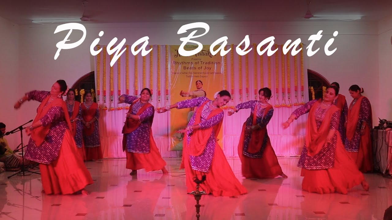 Piya Basanti | Mesmerizing Semiclassical Dance by  Ladies' Batch 🌺 | Choreography - Madhumita