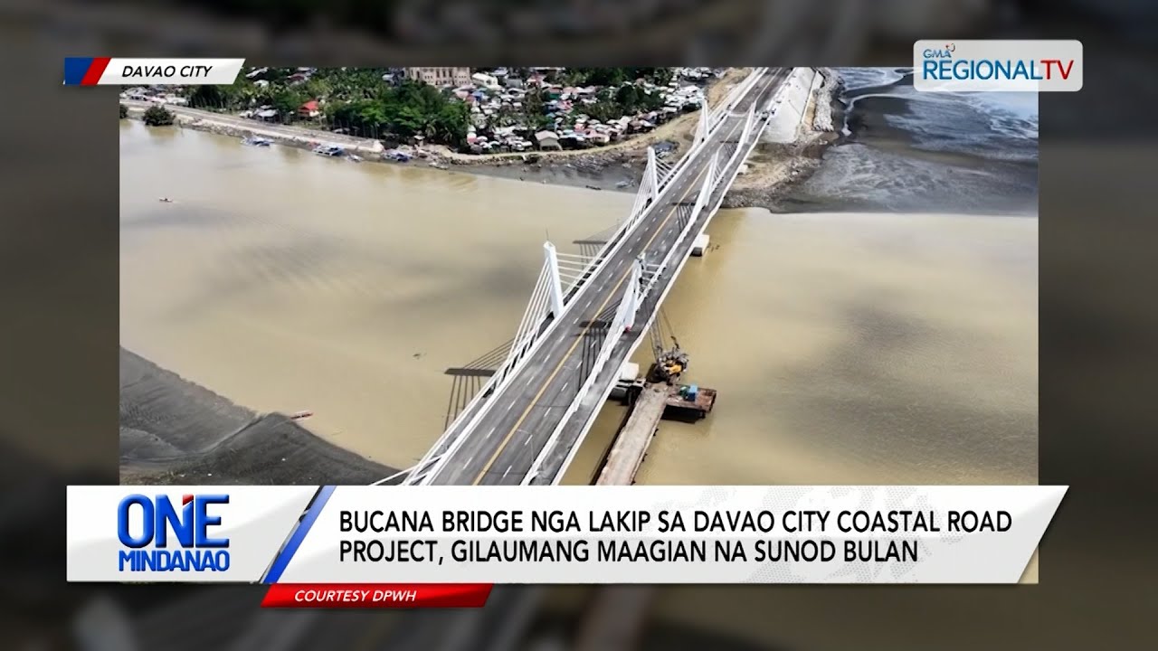 Часть проекта прибрежной дороги города Давао | One Mindanao