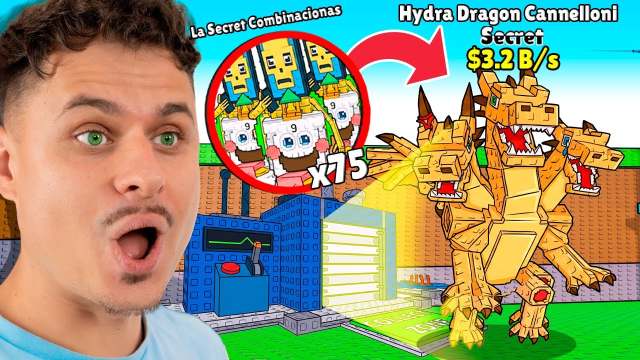Fuzuję BRAINROTY, aż Powstanie HYDRA Dragon Cannelloni!