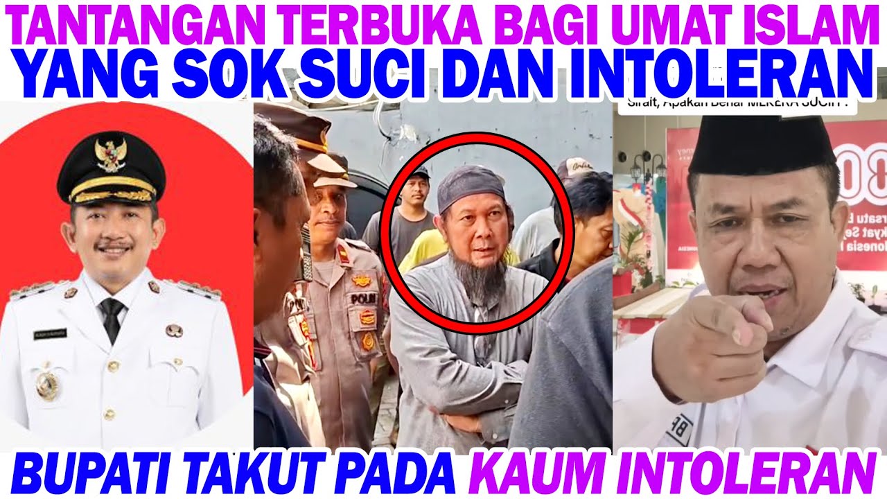 KAUM INTOLERAN DITANTANG DAN DIKUT**K KARENA MELARANG IBADAH KRISTEN #reactiontiktok