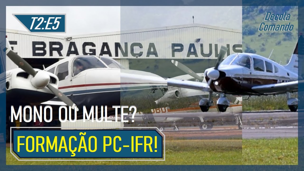 Horas IFR e Multe Motor da Formação de Piloto Comercial! Como Funciona?
