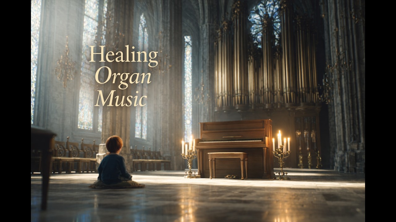 Quiet Organ Music in a Cathedral Atmosphere