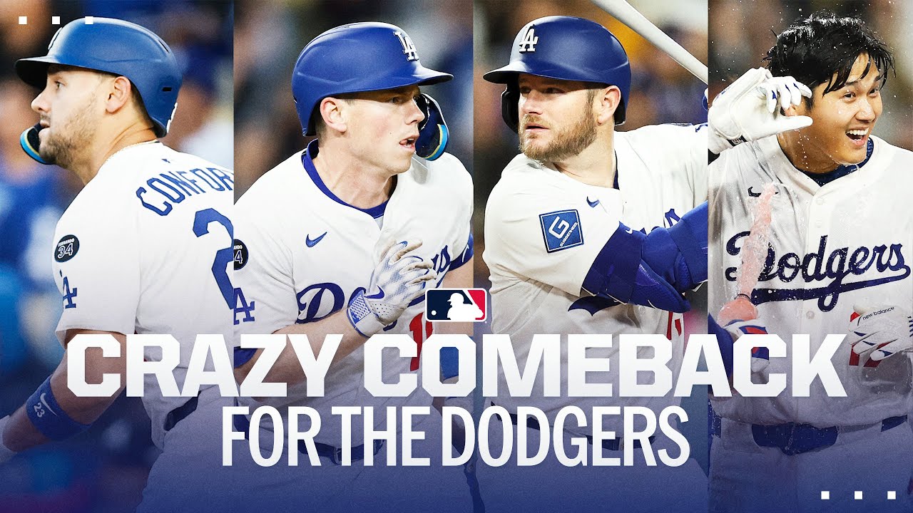 CRAZY COMEBACK FOR THE DODGERS! (8th + 9th Inning) |ドジャース