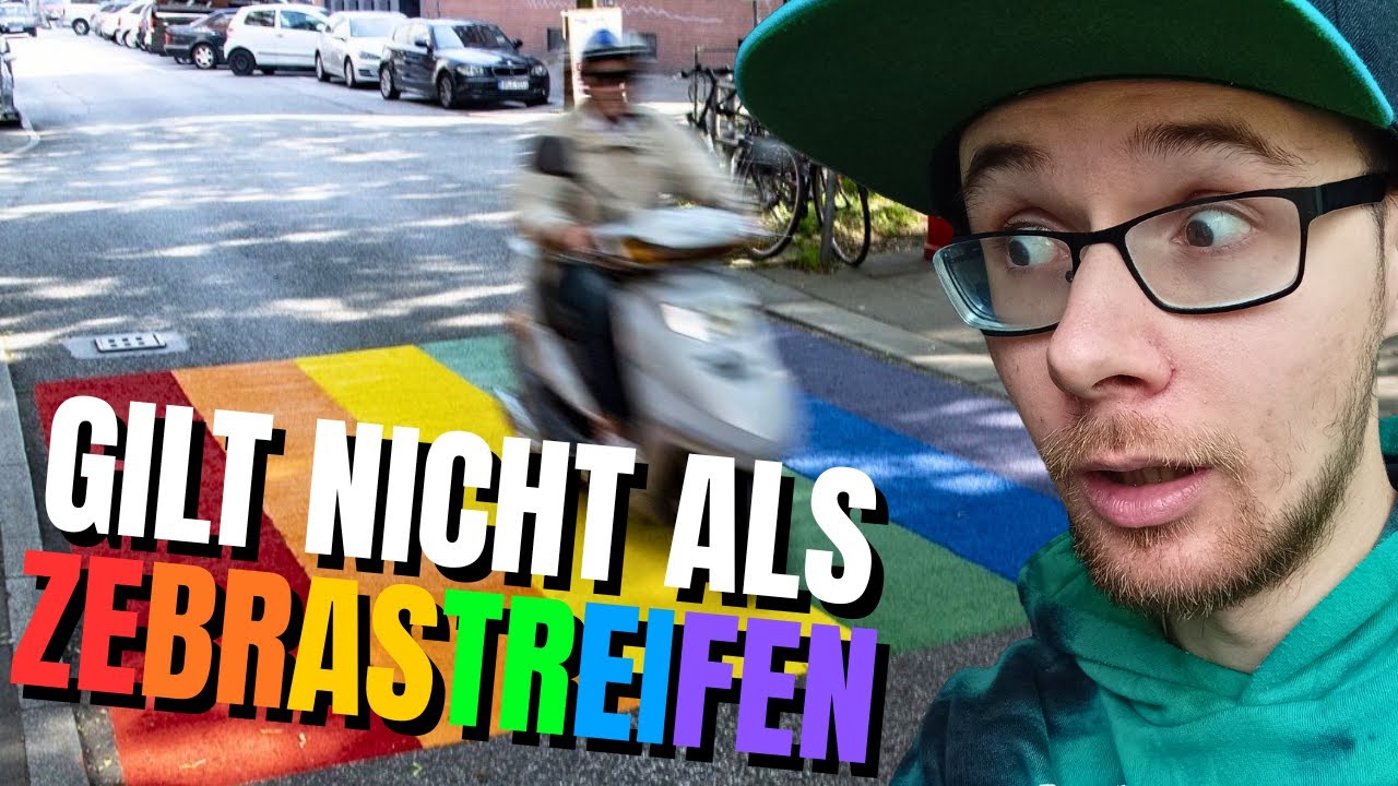Deutschlands GEFÄHRLICHSTER Farbstreifen Ist Kein Zebrastreifen? | Realer Irrsinn
