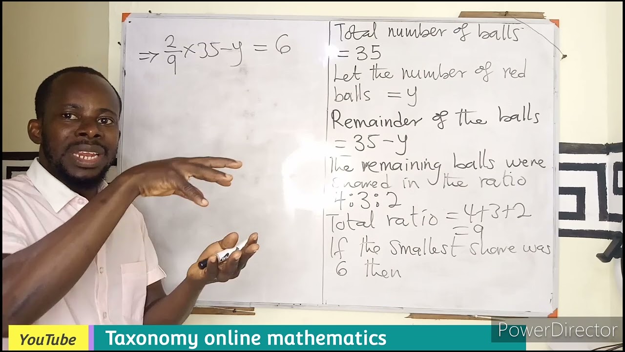 Ratio and Proportion |WASSCE Past Question Solved|