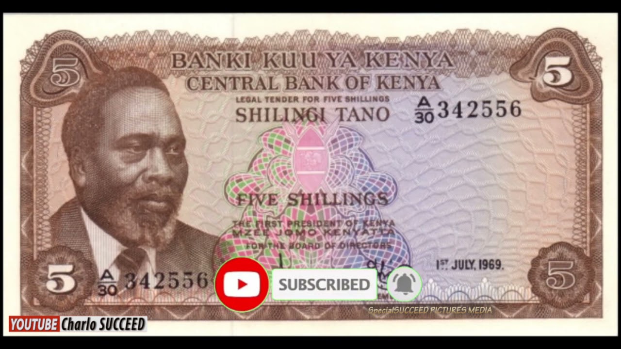 COMBINATION OF KENYAN BANKNOTES by Charlo SUCCEED.