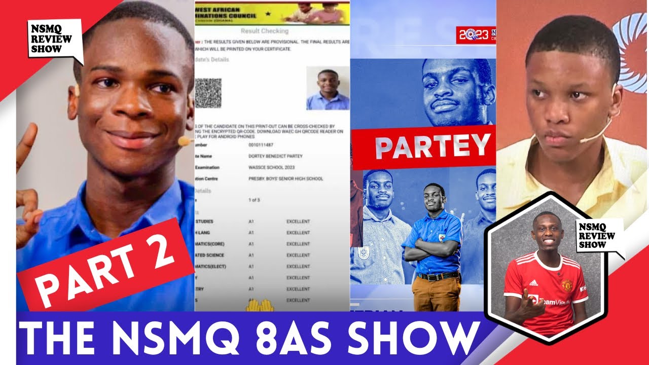 PART 2: NSMQ Contestant Drop Their WASSCE 2023 Results And it’s FIRE 🔥🤯