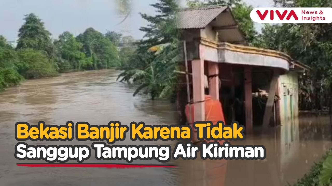 Bekasi Terendam! Ratusan Warga Mengungsi Akibat Luapan Kali Bekasi