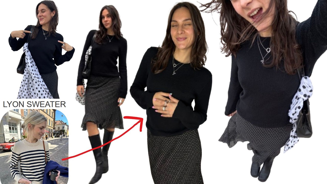 tejiendo el lyon sweater de petite knit !! *mi primera vez siguiendo un patr&oacute;n* vlog teje conmigo #4