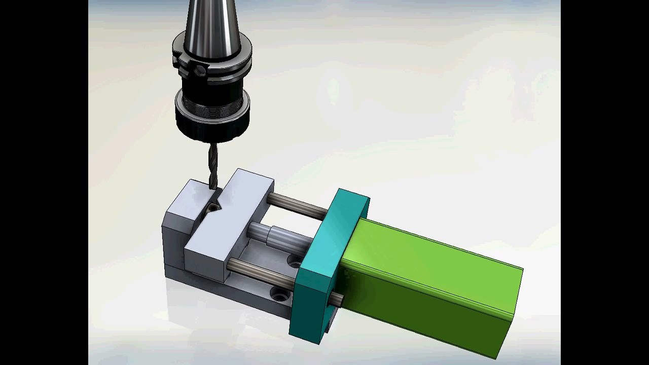 Pneumatic Drilling Fixture
