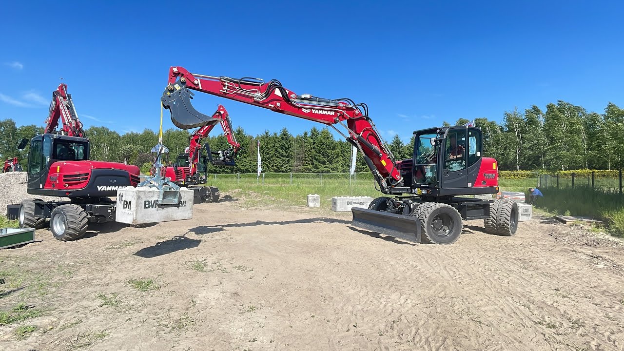 Yanmar b110w stabilność w praktyce