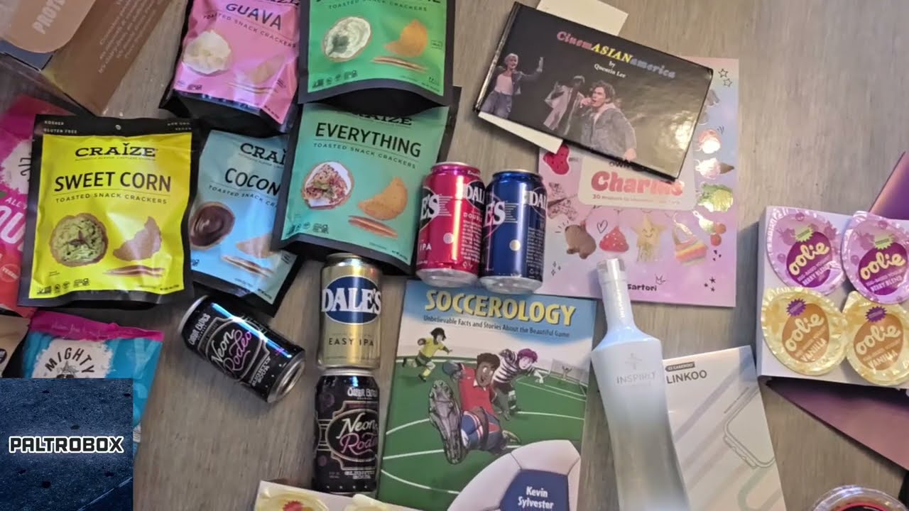 Paltrobox #485: Unboxing Oolie, Inspiro Tequila, Soccerology, Dale&rsquo;s Pale Ale i więcej