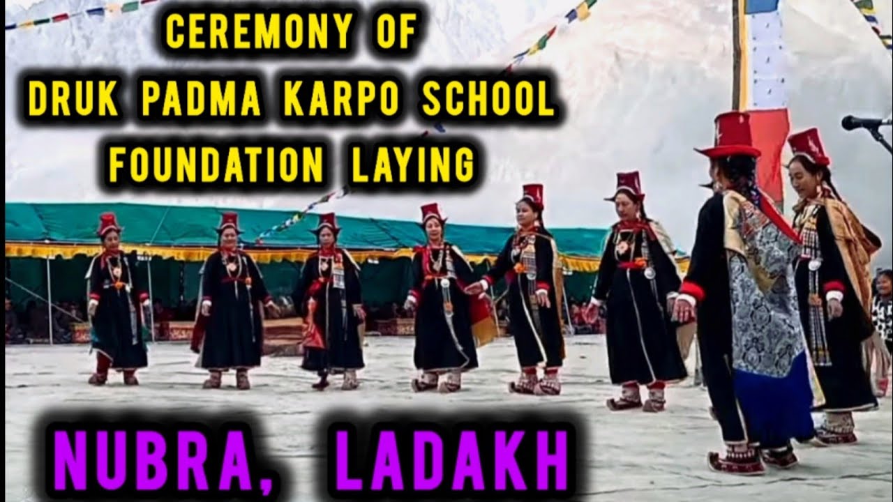 Ceremony of Druk Padma Karpo School Foundation Laying | By Skyabjay Thuksey Rinpoche.