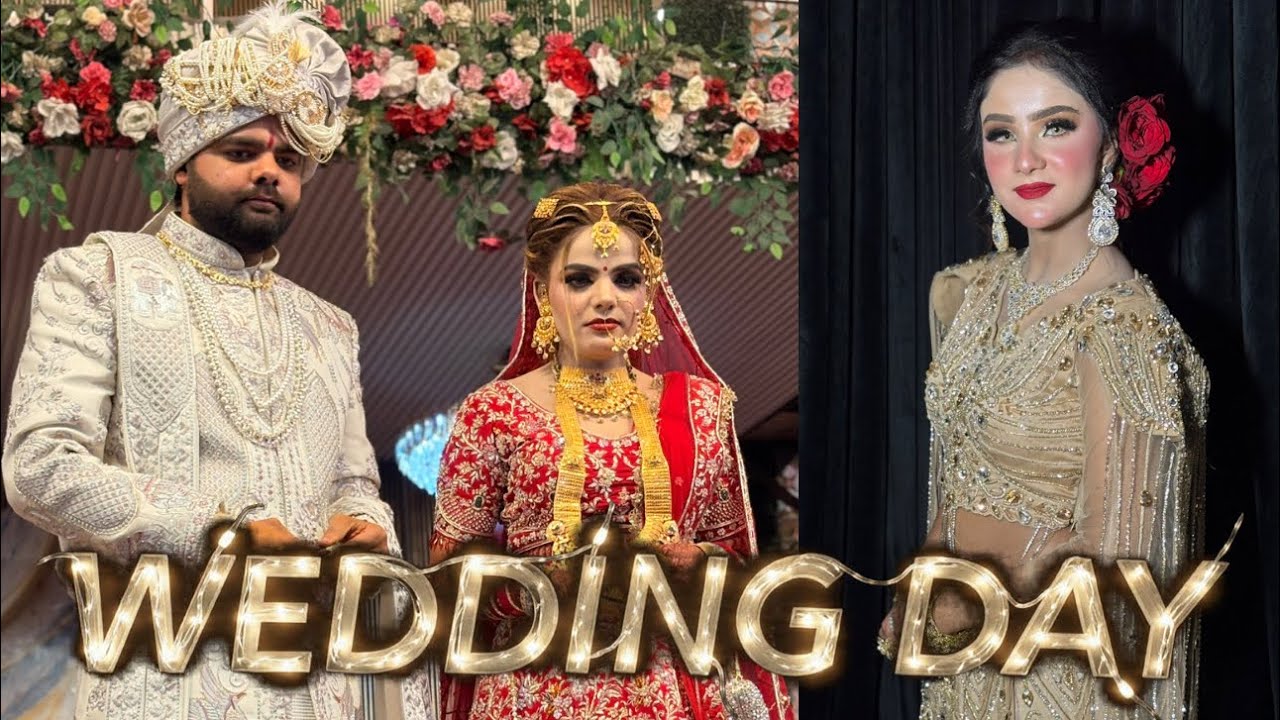 MOHIT & NISHIKA{wedding day#weddingvlog3#vanshikabhoga#weddingseries#subscribe#familyvlog#lastvlog❤️