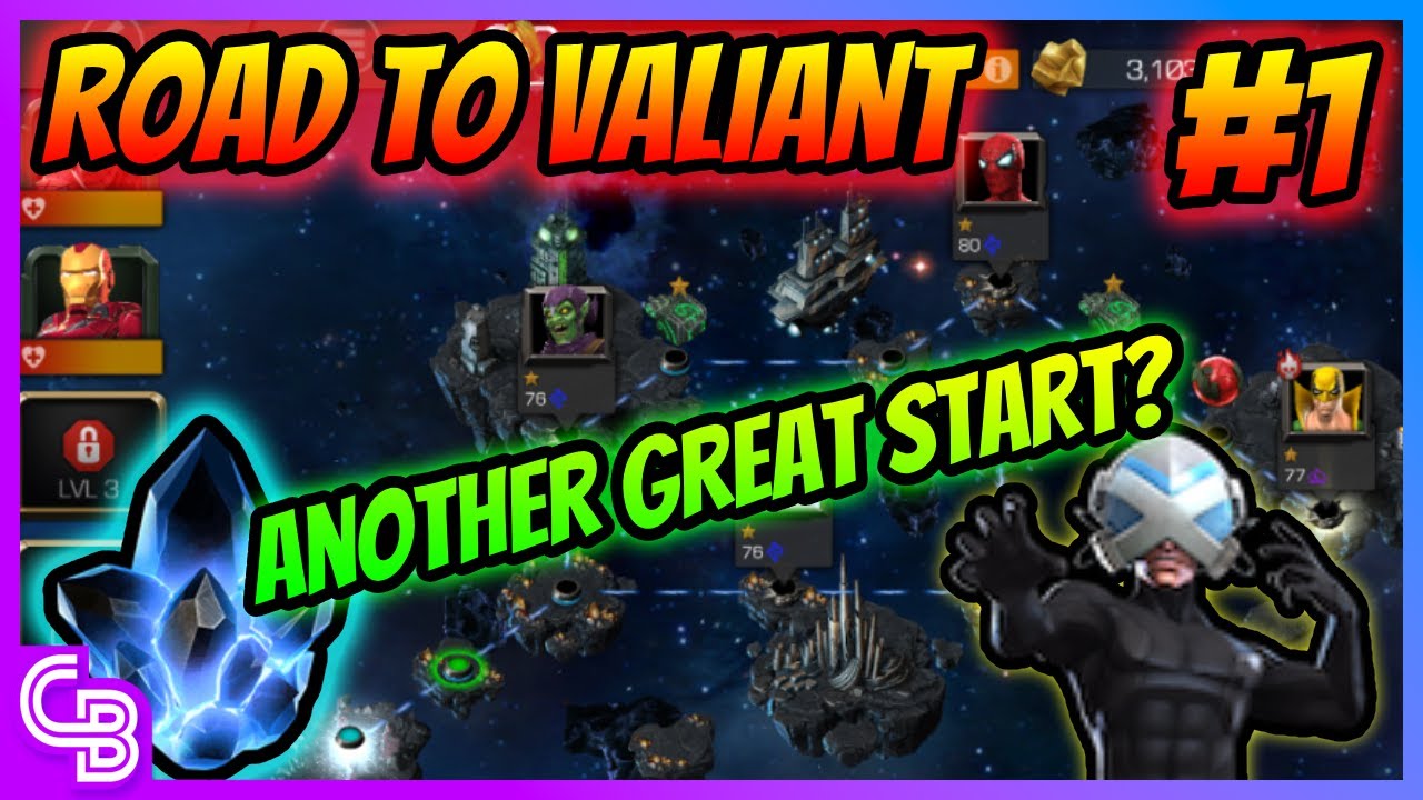 Road To Valiant F2P | EP1 | Marvel Contest of Champions