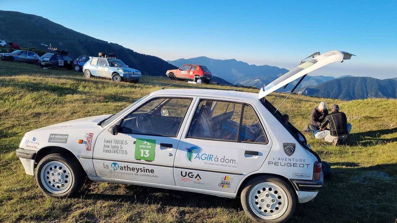 Une PEUGEOT 205 particulière à L’Alpina Raid - Equipage 13, LA RENAISSANCE