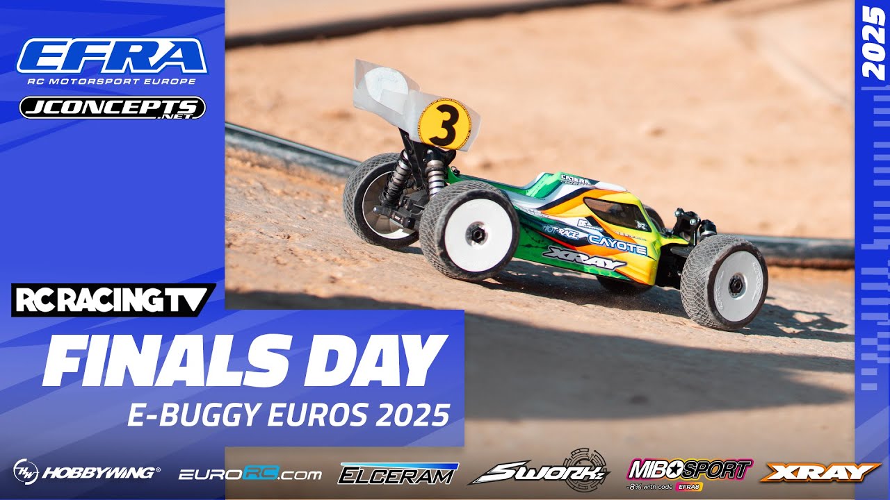 Finals Day - EFRA 1/8th E Buggy European Championships 2025 Presented by JConcepts