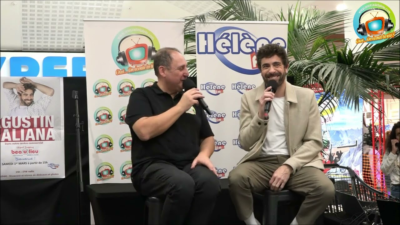 EMISSION EN DIRECT HYPER U LA ROCHELLE AVEC AGUSTIN GALIANA