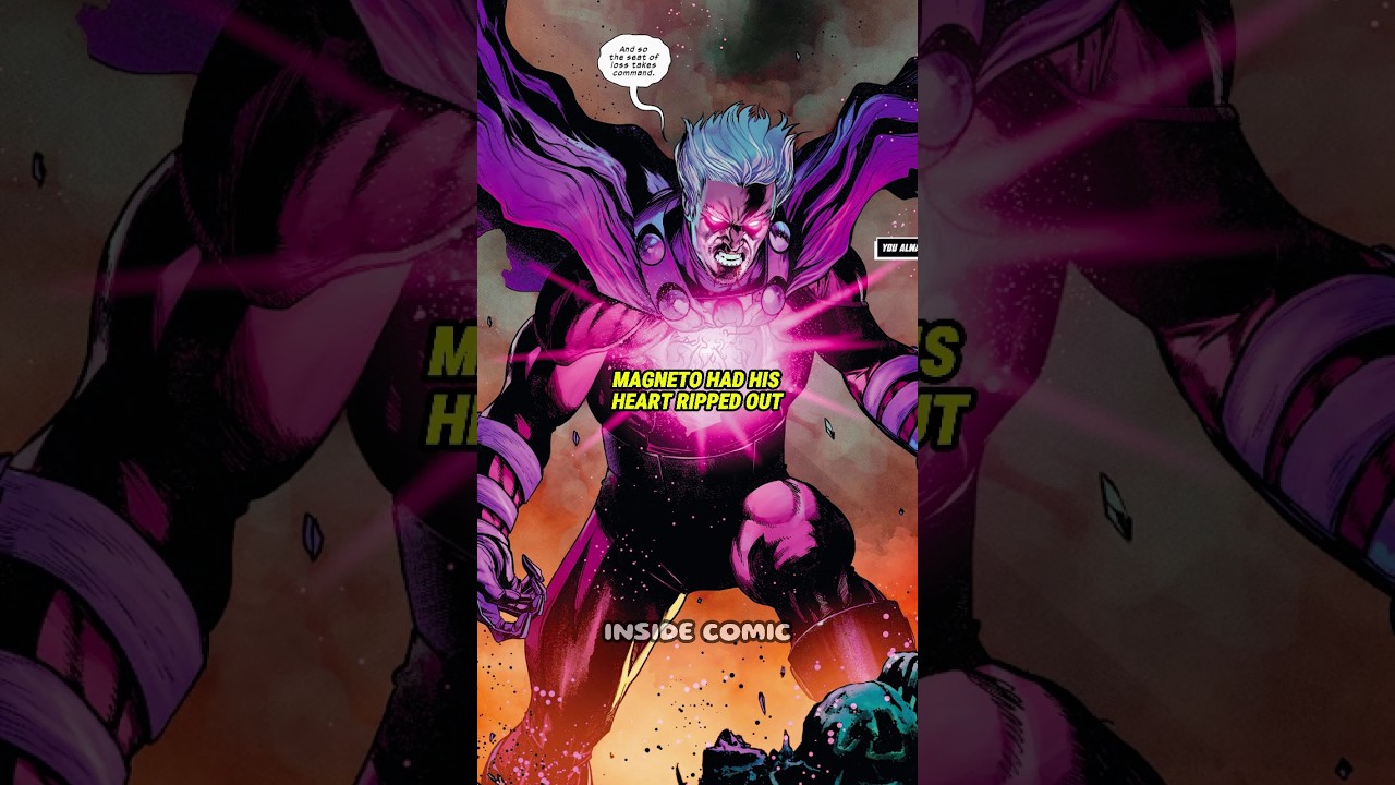 Magneto Defies Death With AMAZING Comic Book Feat