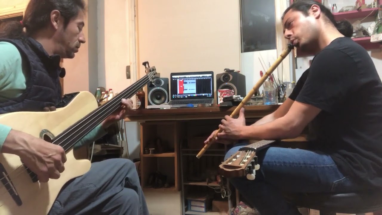fretless bass ney ve gitar doğaçlama  Emin Akben Briken Aliu