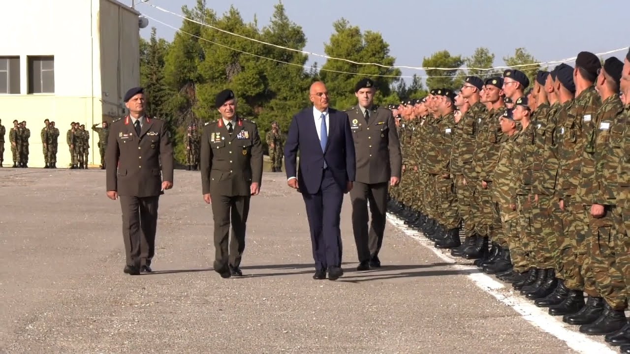 Παρουσία του Ν. Δένδια η ορκωμοσία της 2024 Ε’ ΕΣΣΟ στο Κέντρο Εκπαίδευσης Πυροβολικού στη Θήβα
