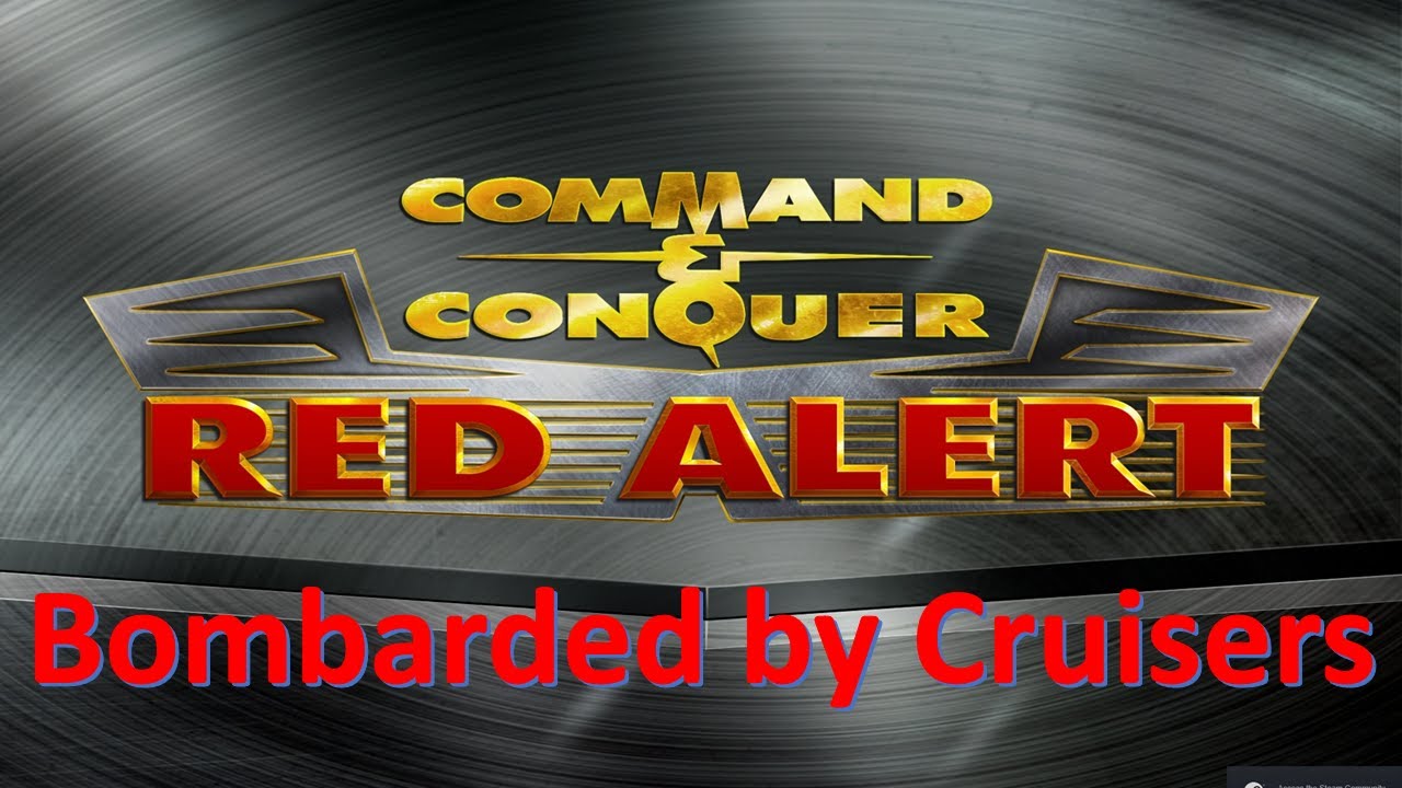 Command and Conquer Red Alert Remastered 4v4 (Bombarded by Cruisers)