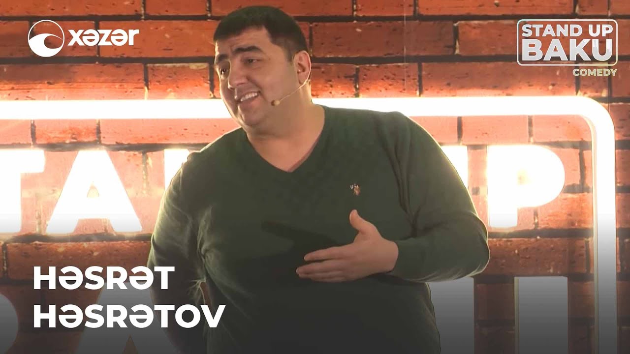 Stand Up Baku Comedy -  Həsrət Həsrətov  24.04.2022