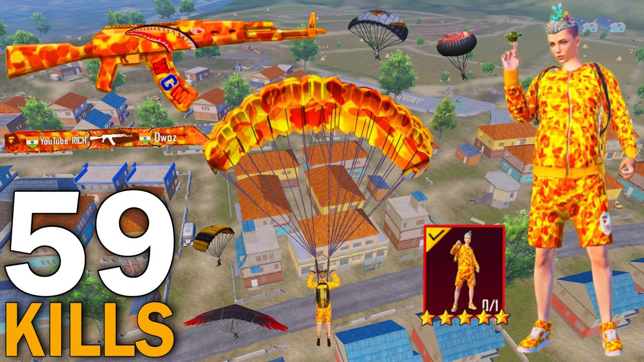 Wow!🥴 MY NEW BEST GAMEPLAY with BAPE SET 🔥 Pubg mobile