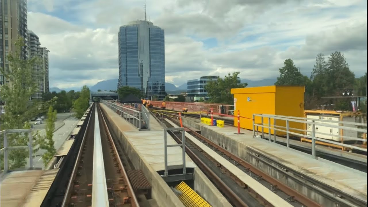 SkyTrain single-tracking day